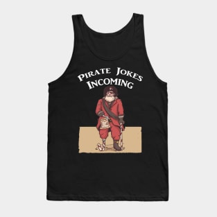 Leg Prosthetic Amptuee and Amputation Awareness Limb Joke Tank Top